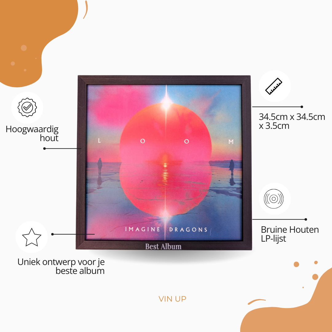 Bruine Houten LP-lijst "Best Album" | Beatlist Vin Up