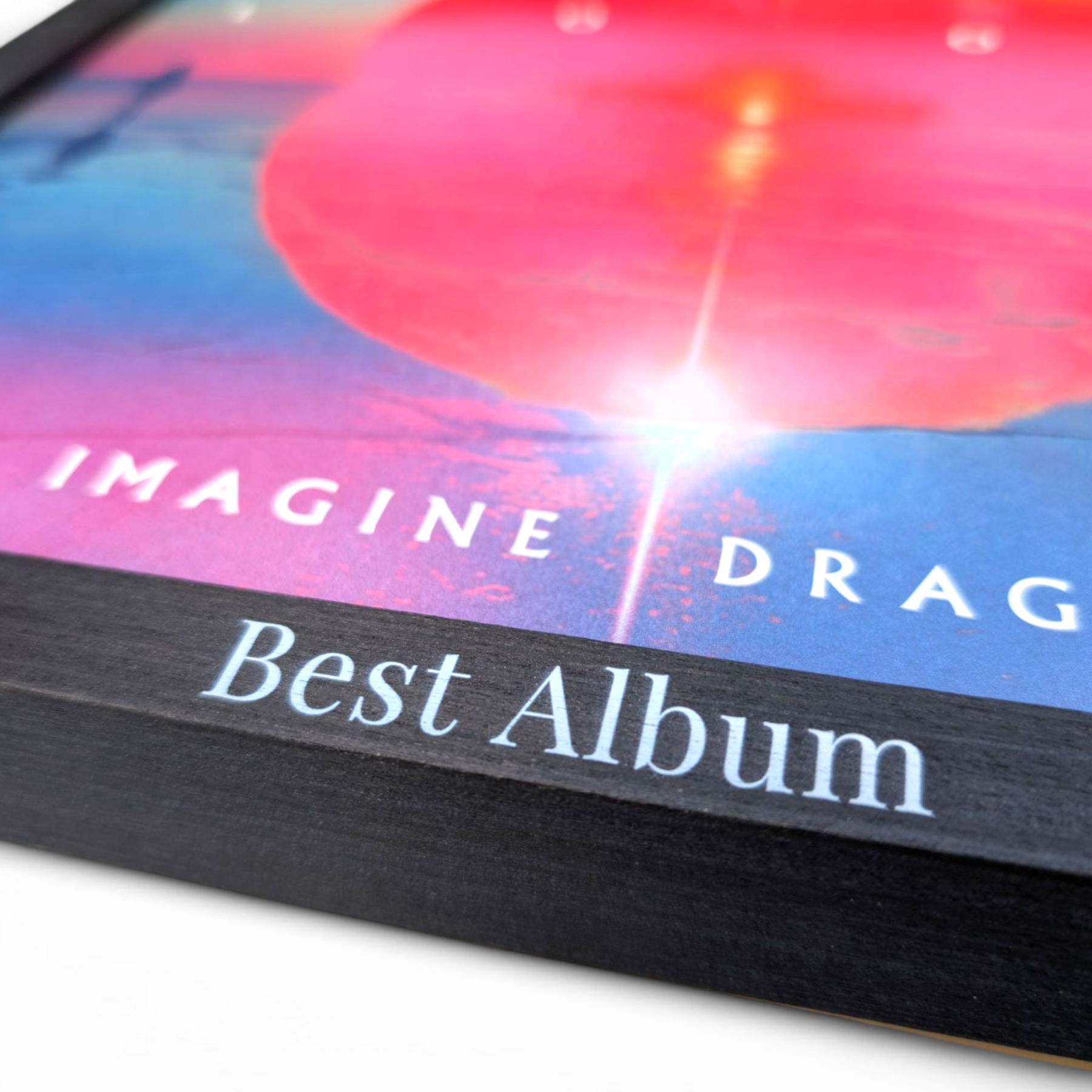 Zwarte Houten LP Lijst | Frame voor Vinyl Albumhoes