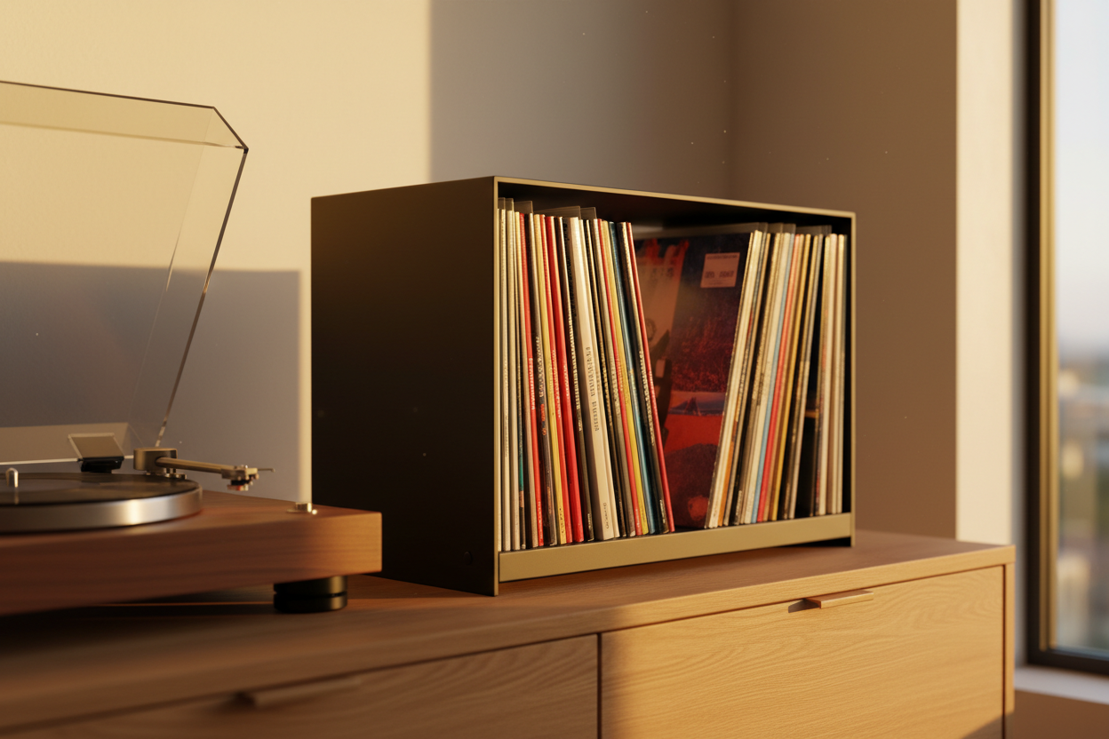 Meer dan Opbergen: Waarom een Design LP Houder je Interieur Maakt (of Breekt)