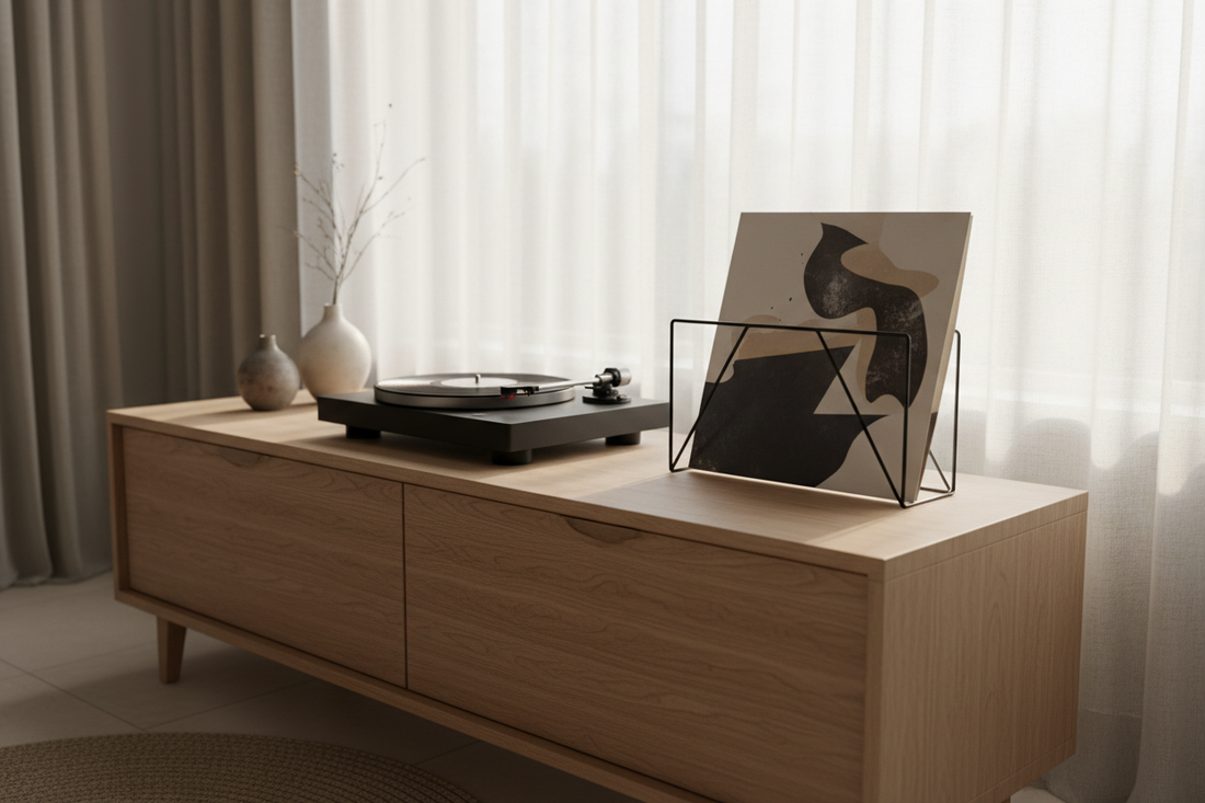 Van rommelige stapel naar design statement: Creëer rust in je interieur met vinyl