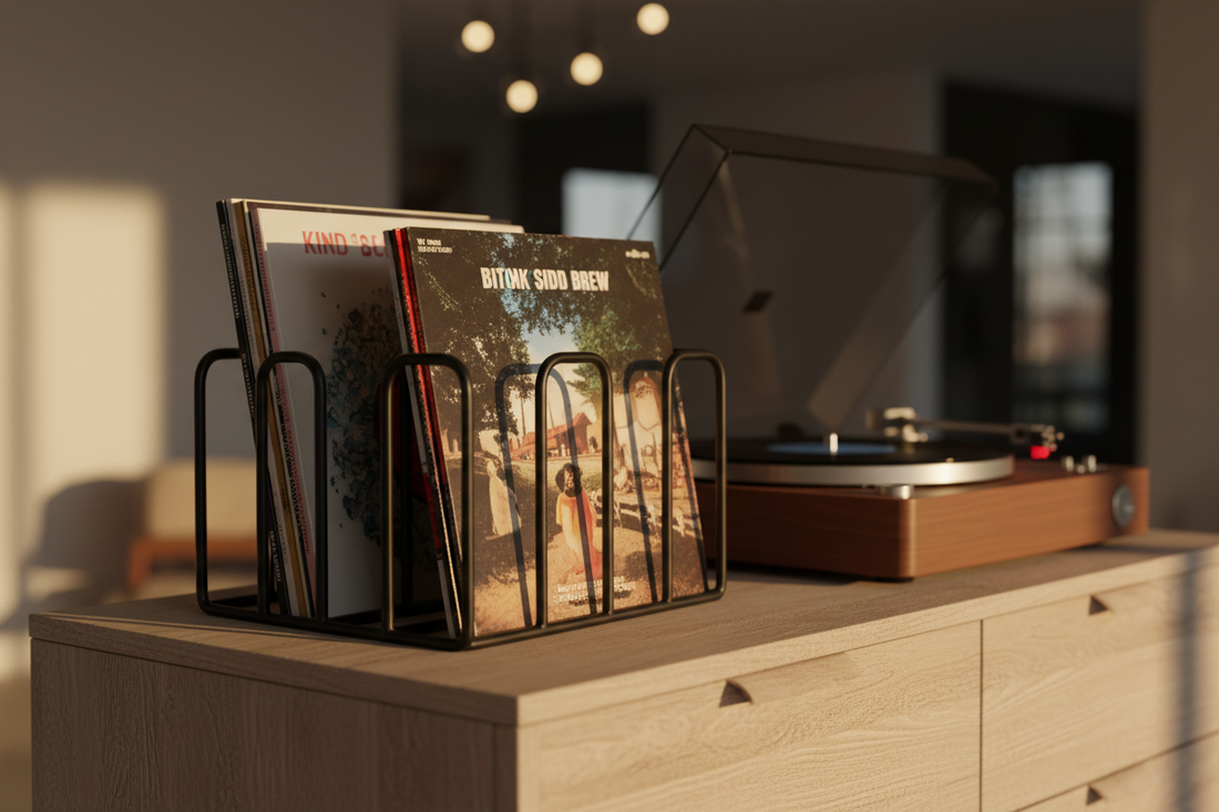 Je vinyl verdient een podium: Waarom een LP houder essentieel is voor je collectie