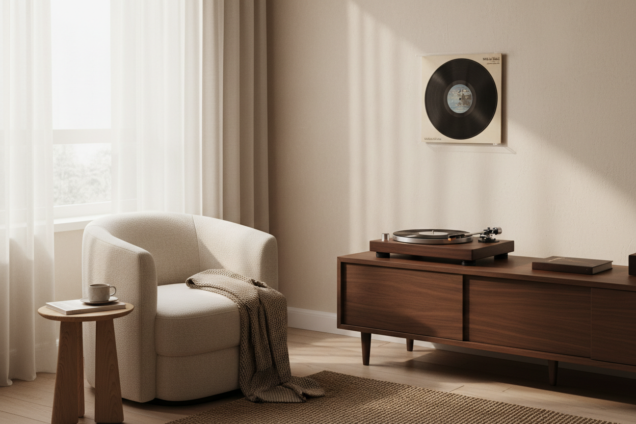 De Wetenschap van Vinyl: Waarom je platen smeken om een plek aan de muur (en niet in de kast)