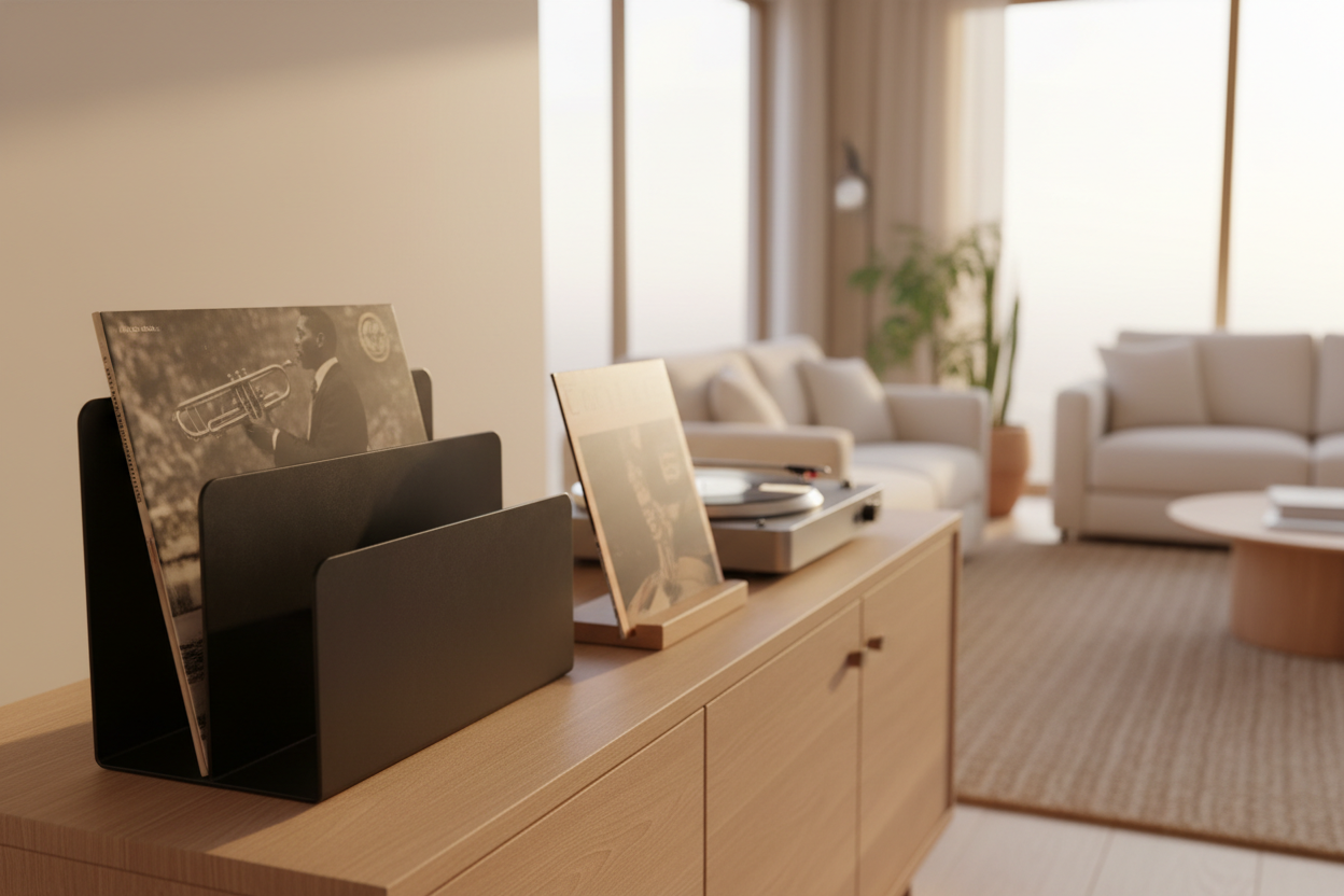 Van Rommelige Stapel naar Design Statement: De Wetenschap van de Perfecte Vinyl Wall