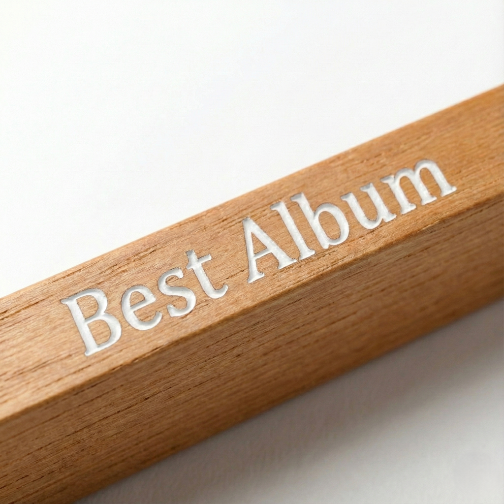 Lichte Houten LP Lijst | Frame voor Vinyl Albumhoes