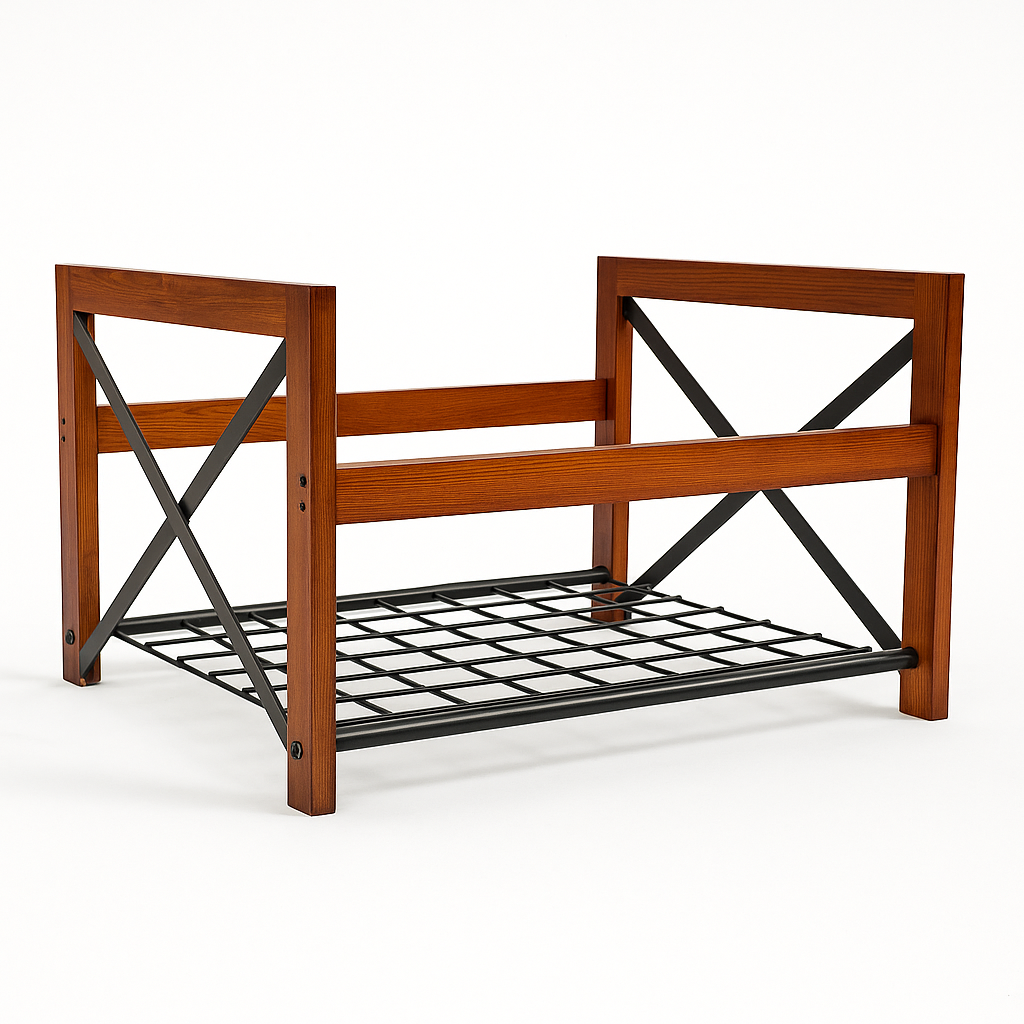 Stijlvolle Houten LP Houder | Ruimte voor 75+ LP's