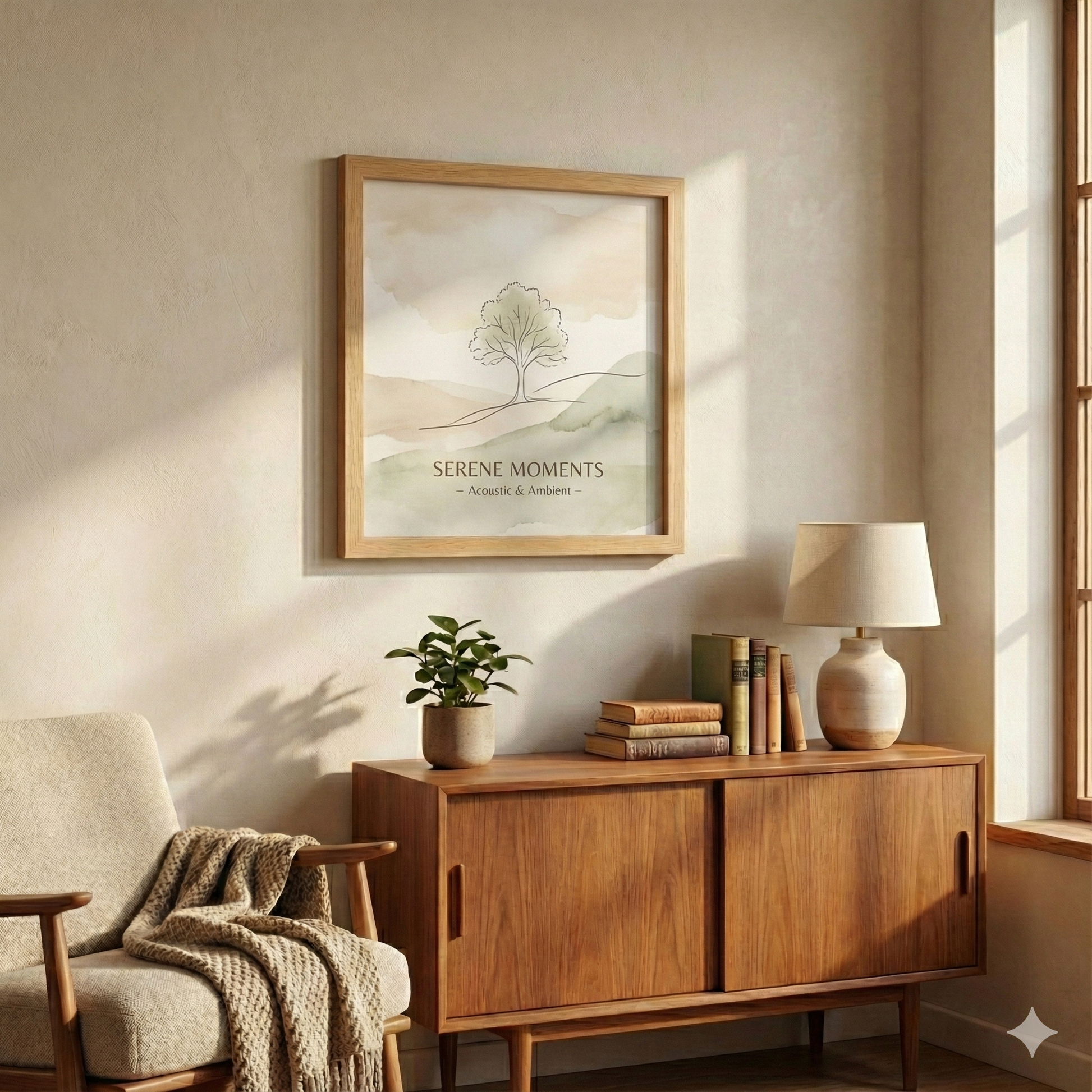 Lichte Houten LP Lijst | Frame voor Vinyl Albumhoes