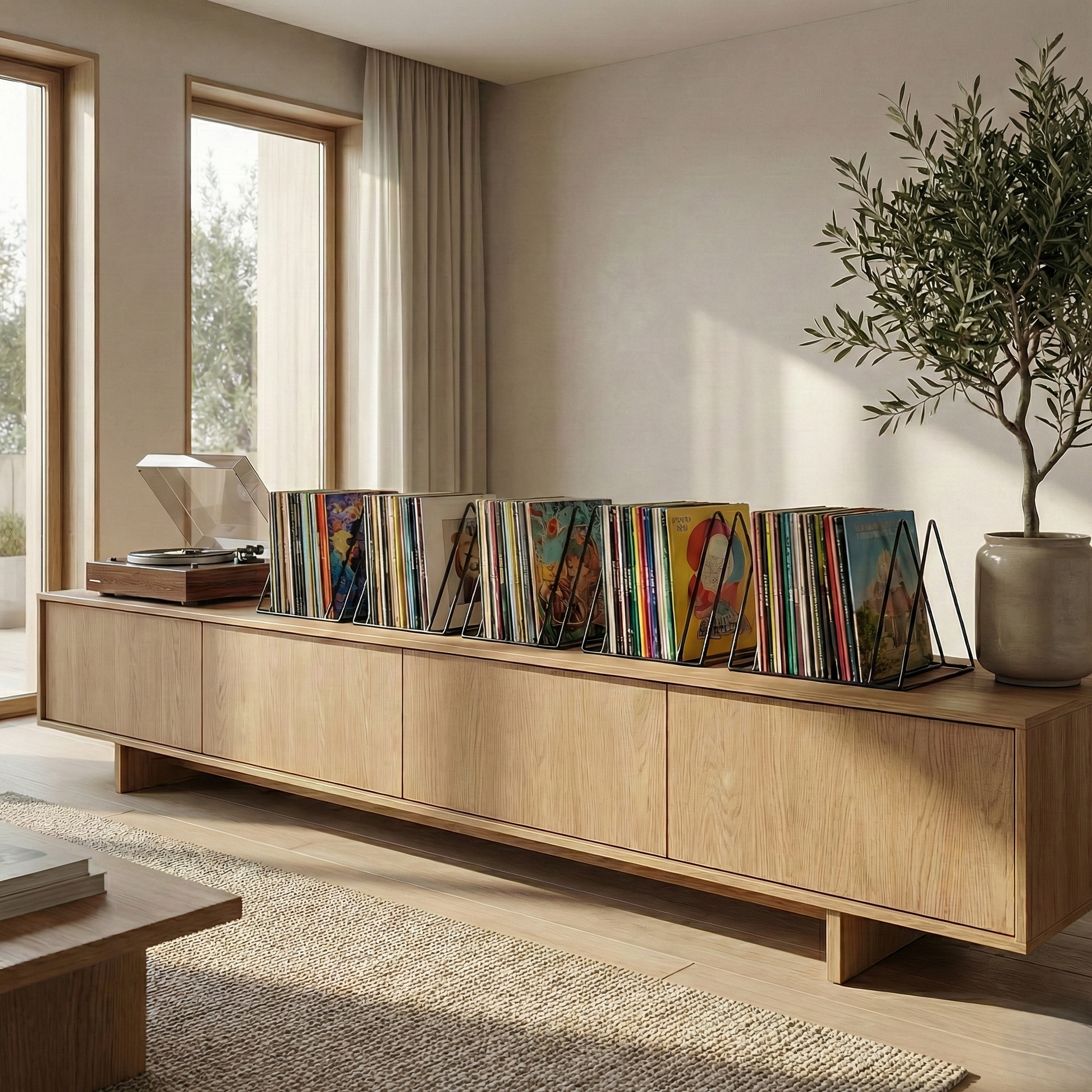 Record Store Set (5-Pack) – Zwart