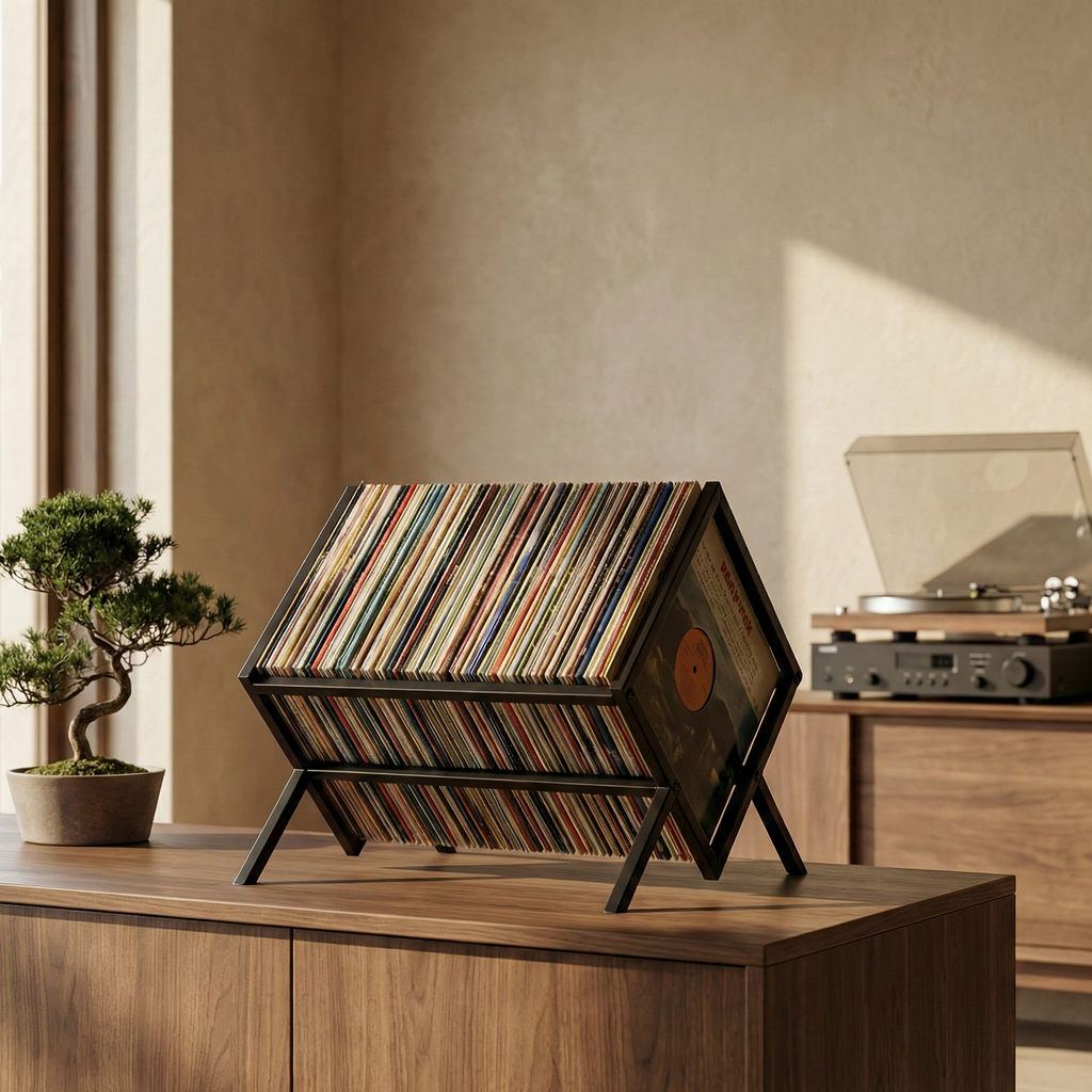 Industrial – Metalen LP-Opslag | 50+ LP's