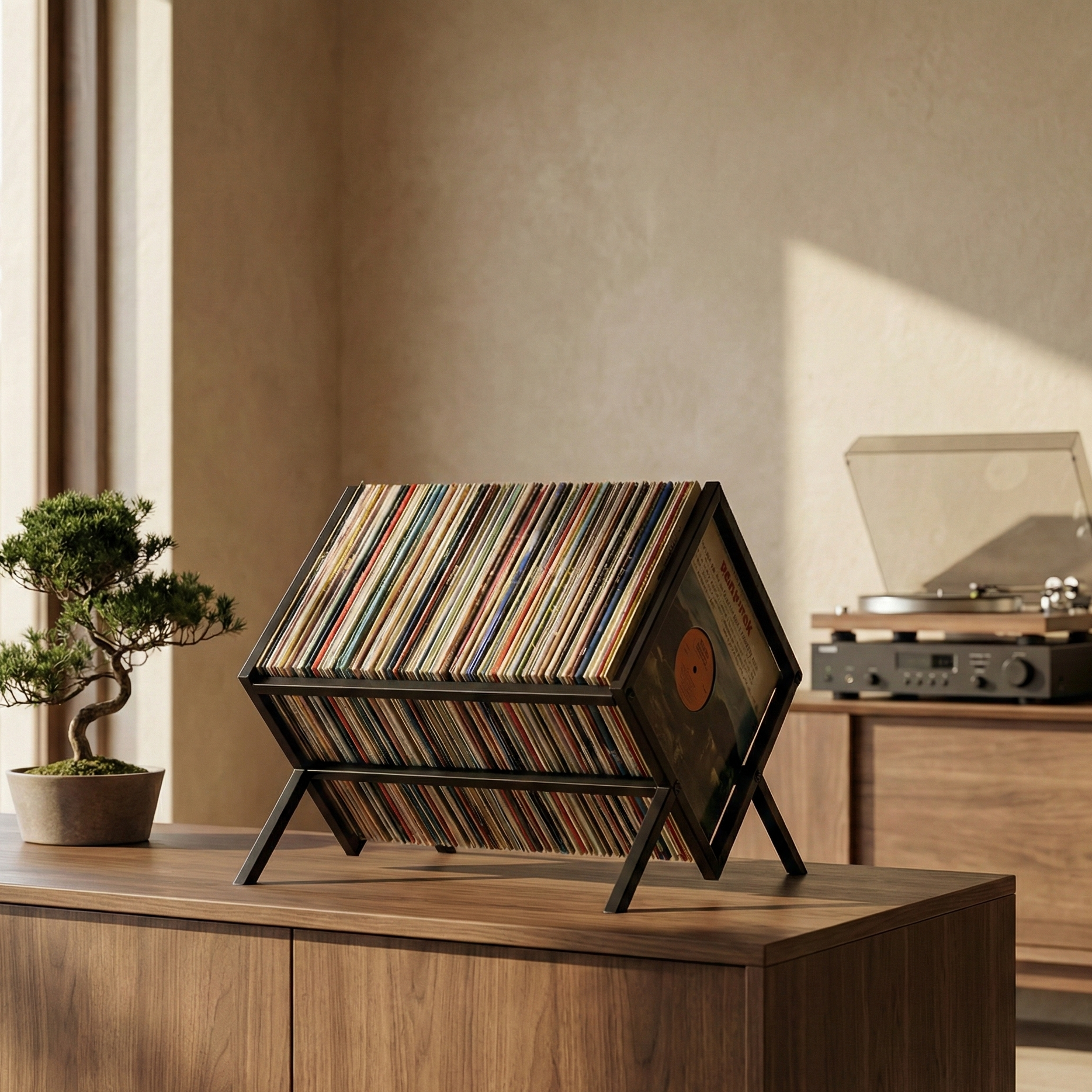 Industrial – Metalen LP-Opslag | 50+ LP's