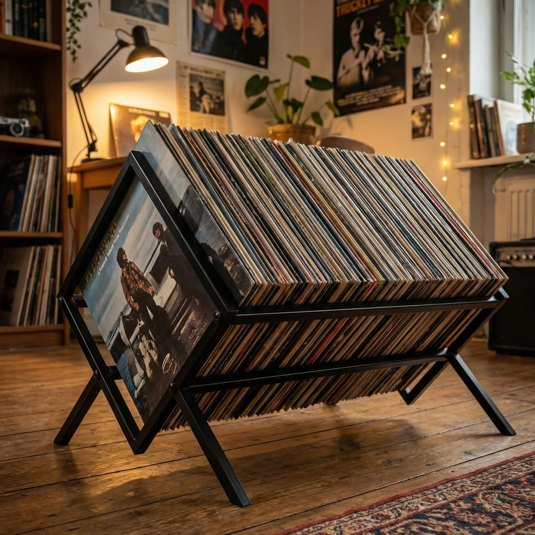 Industrial – Metalen LP-Opslag | 50+ LP's