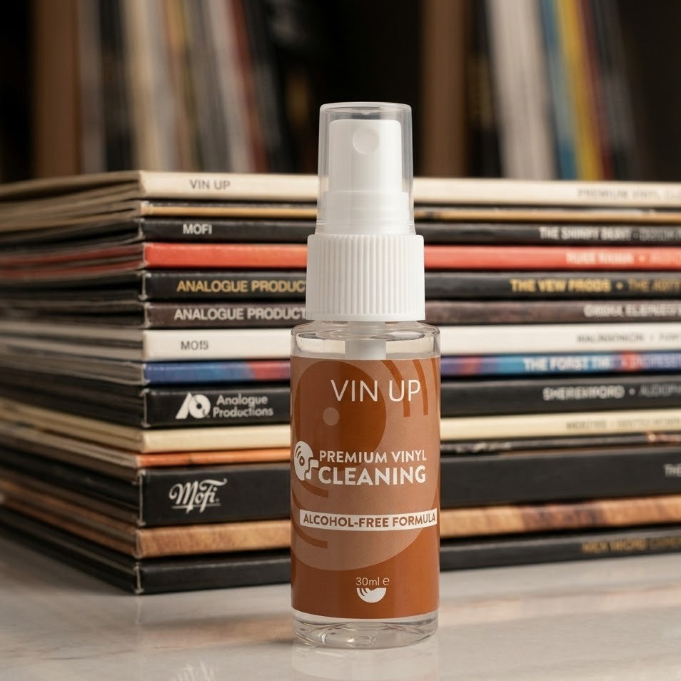 Vinyl Cleaning Spray (30ml) – Premium Anti-Statische Formule